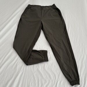 Athleta Womens Size 4 Textured Brooklyn Jogger Green Athletic‎ Yoga Gym